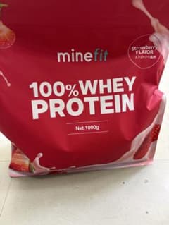 minefit 100% WHEY PROTEIN ストロベリー風味 1000gのサムネイル