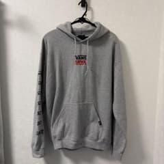 VANS バンズ プルオーバーパーカー M 袖ロゴ OFF THE WALLのサムネイル