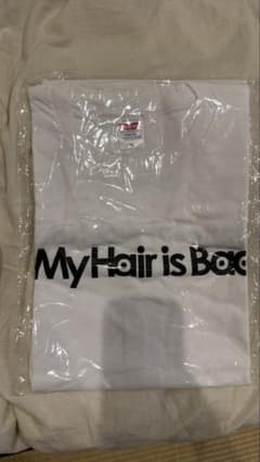 My Hair is Bad ロゴTシャツ ホワイト XL - メルカリ