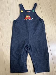 【美品】MIKIHOUSE ミキハウス　オーバーオール　フリーサイズのサムネイル