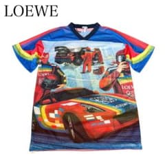 LOEWE ロエベ レーサー JIMMY メッシュ Tシャツ マルチカラー - メルカリ