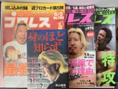 週刊プロレス 3冊セット 高山善廣 身のほど知らずのサムネイル