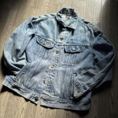 80s Lee デニムジャケット MADE IN USA ice blue - メルカリ
