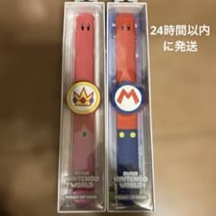 USJ パワーアップバンド マリオ ピーチ 2本セット - メルカリ