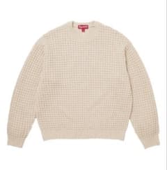 Supreme Small Box Waffle Sweater - メルカリ