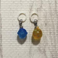 かき氷　ヨーヨー　めじるしアクセサリー 2種セットのサムネイル