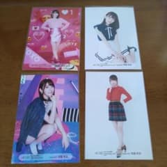 宮脇咲良 HKT48 生写真 4枚セットのサムネイル