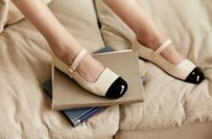 JILLSTUART [HALLEY] BICOLOR FLAT SHOESのサムネイル