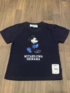 沖縄　宮古島　シギラリゾート　限定　ミッキー　Tシャツ 110 ネイビーのサムネイル