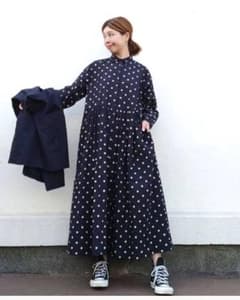 soil　ソイル　ドット　ワンピース　シャツワンピース　journal　luxeのサムネイル