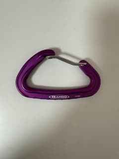 TRANGO カラビナ パープル 登山 クライミングのサムネイル
