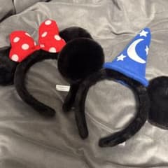ディズニー カチューシャ 2点セット ミッキーミニーのサムネイル