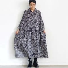ICHI Antiquite's イチアンティークス リネン花柄ワンピースのサムネイル