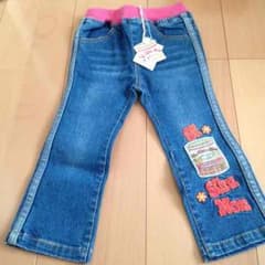 お値下げ 新品 女の子ジーンズ 90のサムネイル