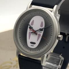 極美品● 千と千尋の神隠し カオナシ 腕時計 クォーツ キャラクター 稼動品