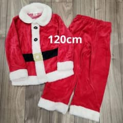 サンタコスチューム 120cm 赤のサムネイル