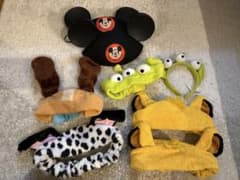 【即購入可能 ディズニー カチューシャ ファンキャップ まとめ売りのサムネイル