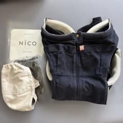 【値下げ】nïco ベビーキャリア 抱っこ紐のサムネイル