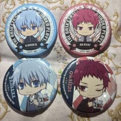 黒子のバスケ 黒子 赤司 缶バッジ - メルカリ