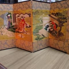 浮世絵屏風インテリアのサムネイル
