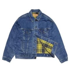 希少 黄黒裏ネル 90s Levi's 70417 デニムジャケット USA製 - メルカリ