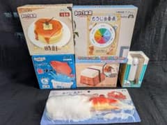 おもしろ雑貨シリーズ　鯛マー ホッ時計ーキ 他 全６点 【新品/未開封品】