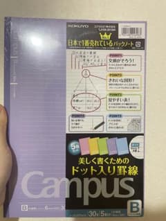 KOKUYOキャンパスノートセットのサムネイル