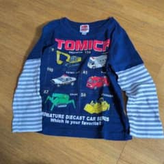 TOMICA ミニチュアダイキャストカー Tシャツ 100のサムネイル