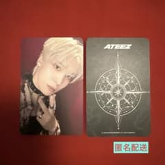 ATEEZ ヨーロッパ 限定 ウィンドブレーカー トレカ ユノ ATEEZ x Fanplday ピンセット 封入トレカ ［ユノ］ - メルカリ