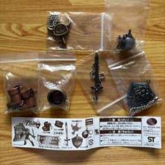 ゼルダの伝説 神々のトライフォース2 メタルアイテムコレクション 全6