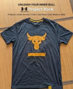 Under Armour プロジェクトロック Tシャツ Mのサムネイル