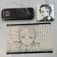鬼滅の刃 ダイニング お楽しみくじ スクエア缶バッジ 炭治郎 ロング缶
