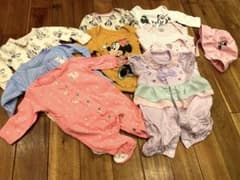 値下げしました!! 3M、3-6M  女の子まとめ売り　11点のサムネイル