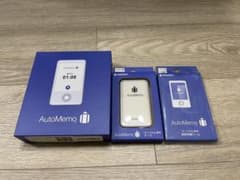 【ほぼ新品】AutoMemo S（オートメモ）／ケース／保護シールのサムネイル