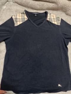 BURBERRY LONDON Vネック Tシャツ チェック柄のサムネイル