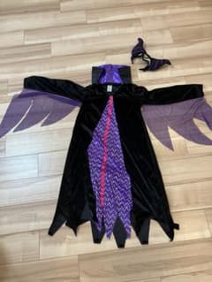 マレフィセント　コスプレ　子供　ハロウィンのサムネイル