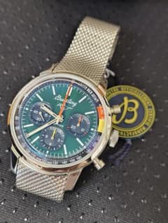 Breitling Chronomat 緑 クロノグラフ FORD ムスタングのサムネイル