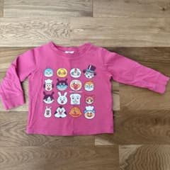 それいけ！アンパンマン 長袖Tシャツ ピンク【90】のサムネイル