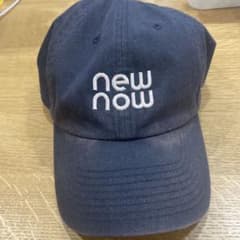 訳あり】Newnow キャップ ネイビー - メルカリ