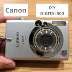動作未確認】Canon IXY DIGITAL 500 本体 - メルカリ