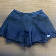 FILA キュロットスカート 水着 160サイズ ネイビーのサムネイル