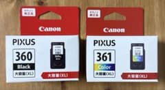 Canon PIXUS 360 361 XL インクカートリッジセットのサムネイル