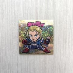 【貴重】手塚治虫×カプコン　ビックリマン風シール　キャミィのサムネイル