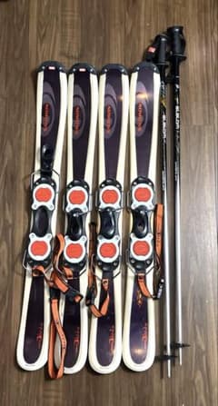 サロモン Salomon スノーブレード ショートスキー 2セット - メルカリ