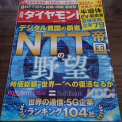 習慣ダイヤモンド　デジタル貧国の覇者NTT帝国の野望のサムネイル