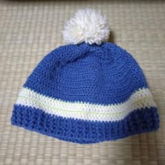 ニット帽　ハンドメイド　キッズのサムネイル