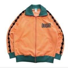 70s SSKトラックジャケット ジャージ オレンジ 緑 M 古着のサムネイル