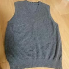 メンズ⭐カシミヤ100% ベストのサムネイル