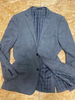 BURBERRY BLACK LABEL 2Bジャケット　グレーのサムネイル