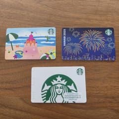 スターバックスカード 3枚セットのサムネイル